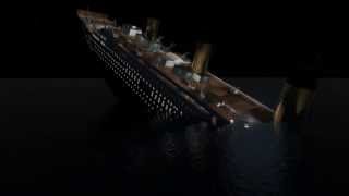 Titanic Sinking Animation (First Render)