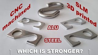 CNC machining vs metal 3D printing (SLM) - Which is stronger? Services by PCBWAY
