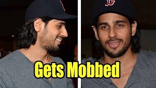 SPOTTED: Sidharth Malhotra Gets Mobbed By Media After Getting His New Look