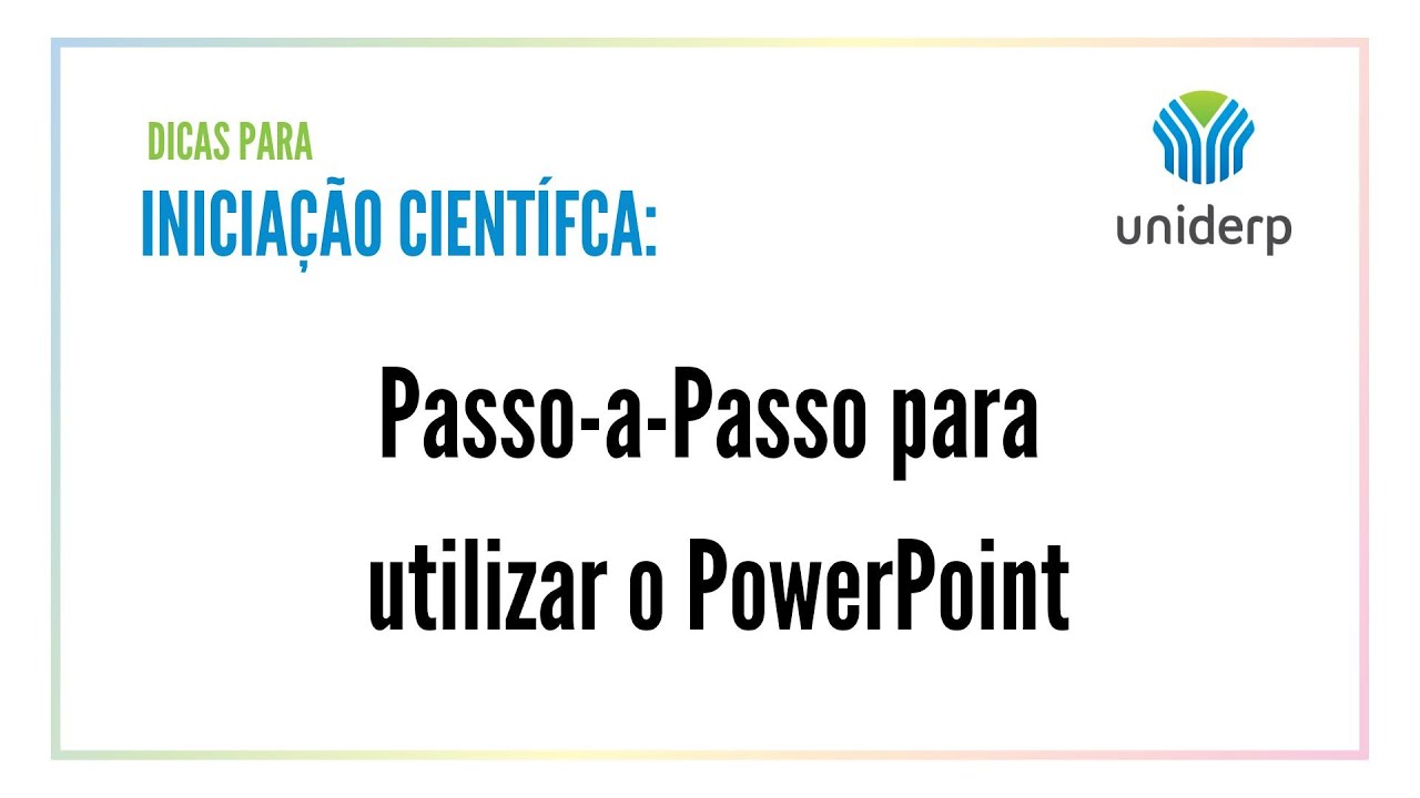 Dicas Para Montar Uma Apresentação No Powerpoint. - YouTube