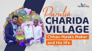 Charida chau mask village | Chhau mukhosh  Makers Sad Life Story