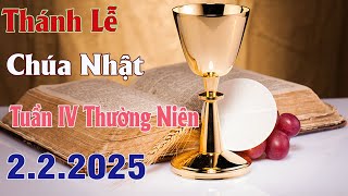 Thánh lễ trực tuyến Hôm nay | Chúa Nhật Tuần IV Thường Niên | 2 /2/2025 Trực Tiếp