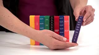 Fraction Tower Cubes Equivalency & Fractions Sets - by Learning Resources
