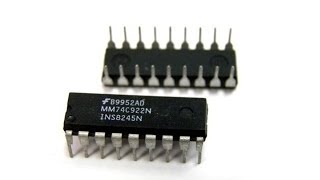 74C922: 16-Key Matrix Keyboard Encoder