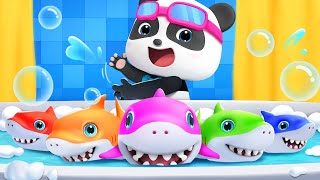 Baby Shark (Baby Panda Version) | Baby Shark Dance | Sing Along | Kids Song | Kids Cartoon | BabyBus
