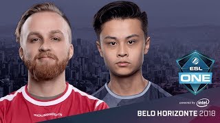 CS:GO - mousesports vs. SK [Dust2] Map 1 - Semifinal - ESL One Belo Horizonte 2018