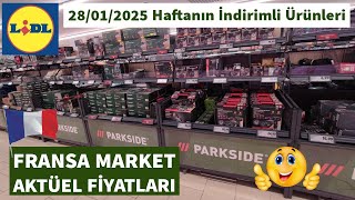 Lidl Parkside Market Alışveriş Fiyatları ⭐ Fransa market Fiyatları - bu haftanın ürünleri #alışveriş