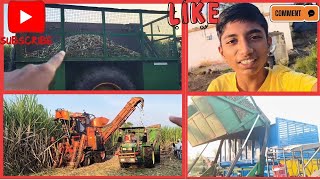 kab Kadiyuv tractor and  mission (ಕಬ್ಬು ಕಡಿಯೋ ಮಿಷನ್ ) kannada vlogs