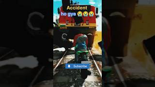accident in train ❤️‍🩹||India bike drive game me || #short #ytshorts #india