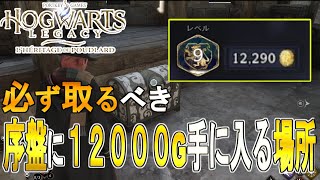 【ホグワーツレガシー ゆっくり実況 攻略】序盤から簡単 金策12000Gルートの紹介 お金稼ぎ【Hogwarts Legacy】