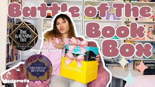 BATTLE OF THE BOOK BOXES 🪷🕰️ | OWLCRATE VS ILLUMICRATE | BOOK UNBOXING | NOVEMBER 2024