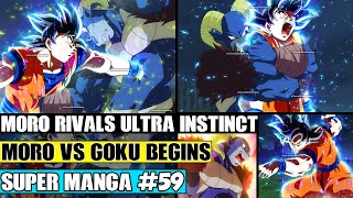MORO BEATS ULTRA INSTINCT?! Ultra Instinct Goku Vs Moro Dragon Ball Super Manga Chapter 59 Review