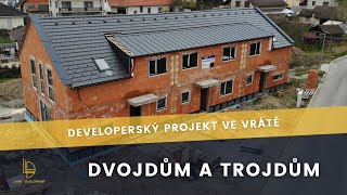 Dvojdům, trojdům | Developerský projekt ve Vrátě | Living Development | 4K