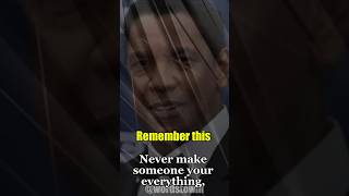 Never Make Someone Your Everything #inspirationalquote #motivation #lifelessons #denzel #viralshorts