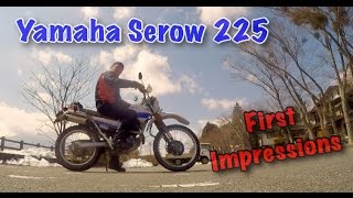 Serow 225-First Ride \u0026 Impressions - Japan Motovlog #50