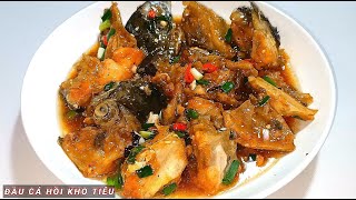 ĐẦU CÁ HỒI KHO TIÊU thơm ngon bảo đảm ăn sạch nồi cơm - Combo Món Ăn