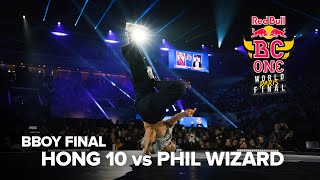 Hong 10 vs Phil Wizard [BBOY FINAL]  / Red Bull BC One World Final 2023