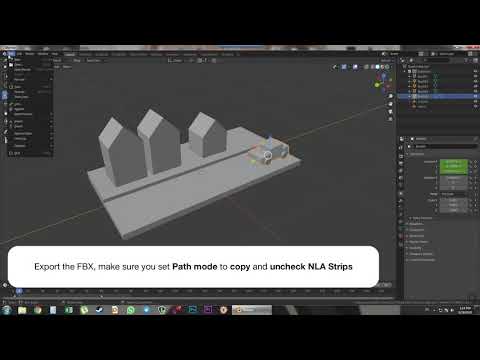 Export Animated FBX Files From Blender - YouTube