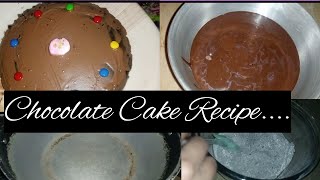 First Time Trying Chocolate Cake - Homemade Chocolate Ganache cake in Kadai - Recipe by Pyari Abida