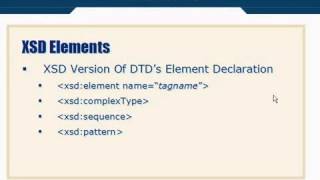 XML Tutorial 33 XSD Schema Elements