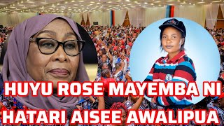 UJASIRI WA ROSE MAYEMBA KWENYE MKUTANO WA BAWACHA WASHITUA VIONGOZI WENGI.