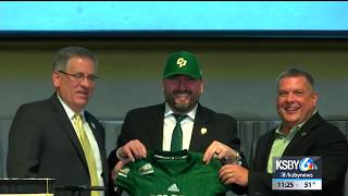 Cal Poly introduces Beau Baldwin as new head football coach