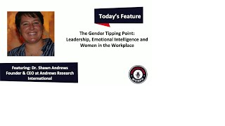 The Gender Tipping Point Women, Emotional Intelligence, and Leadership