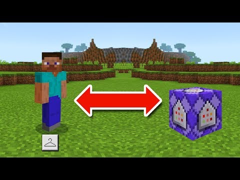 How to BECOME any BLOCK in Minecraft! - Minecraft Pocket Edition How to BECOME any BLOCK in Minecraft! - Minecraft Pocket Edition