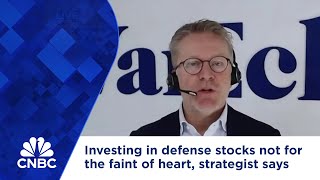 Investing in defense stocks not for the faint of heart, strategist says