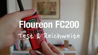 Floureon FC200 PMR Funkgeräte (Test \u0026 Reichweite)