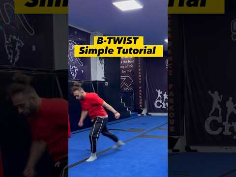 B-Twist TUTORIAL 🔥🧞‍♂️! The Simple Learning #tricking #freerunning # ...