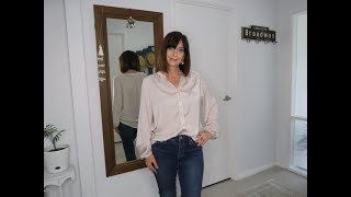 6 pairs of jeans 6 tops for over 50's