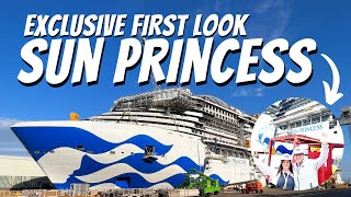 EXCLUSIVE LOOK SUN PRINCESS | EVERYTHING ON PRINCESS CRUISES NEWEST SHIP!