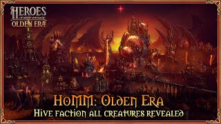 HoMM: Olden Era – Hive faction all creatures revealed with stats