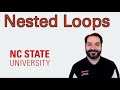 Nested Loops in Python