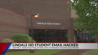 Lindale Junior High investigating student email hack