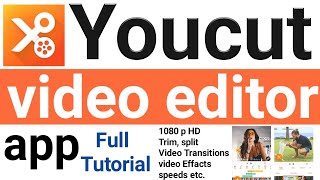 Youcut video editor || youcut video editor tutorial | how to use Youcut video editor | youcut editor