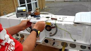 Ozone measurements with a Dobson Spectrophotometer using the original wax chart recording system