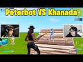 Peterbot VS Khanada 1v1 TOXIC Buildfights!