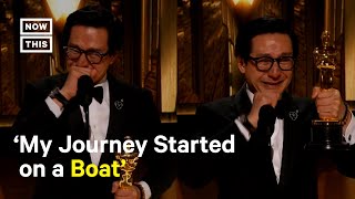 Ke Huy Quan Gives Moving Speech After Winning the Oscar