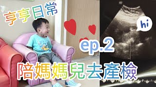 《陪媽媽兒去產檢ep.2》來猜猜男寶寶或是女寶寶？