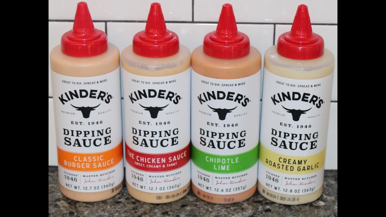 Kinder’s Dipping Sauce: Classic Burger Sauce,The Chicken, 54% OFF