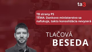 TB strany PS, TÉMA: Dankovo ministerstvo sa nafukuje, takto konsolidácia nevyzerá