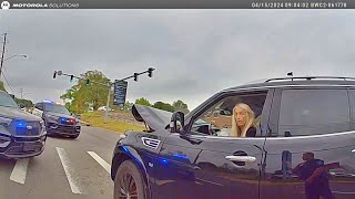 Woman Involved in 4 Dramatic Hit-and-Run Accidents Arrested