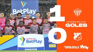 Junior vs. Millonarios (goles) | Superliga BetPlay Dimayor 2024 | Final - Ida