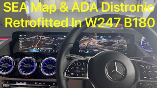 B Class B180 2022 Navigation Activation \u0026 ADA Retrofit, Code 239