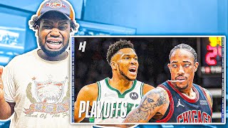 Lakers Fan Reacts To BULLS LOSING TO BUCKS Game 1| FULL GAME HIGHLIGHTS | April 17, 2022