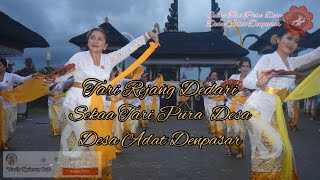 Dedari Jegeg Tedun Mesolah Rejang ring Penataran Pura Agung Besakih #purabesakih