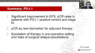 STS Webinar: Biomarker Testing and Neoadjuvant Immunotherapy for Resectable NSCLC