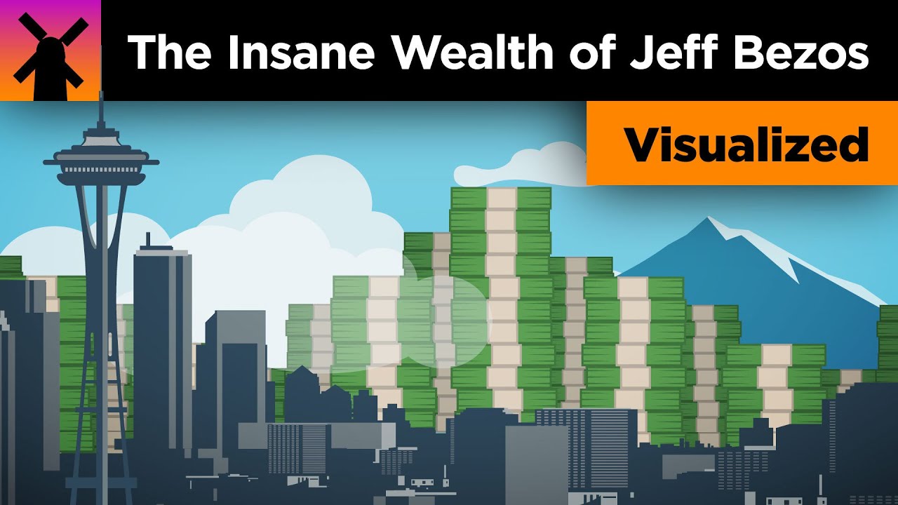 The Insane Scale Of Jeff Bezos' Wealth Visualized - YouTube